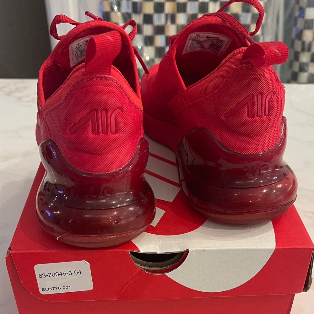 Nike Air Max Red Sneakers